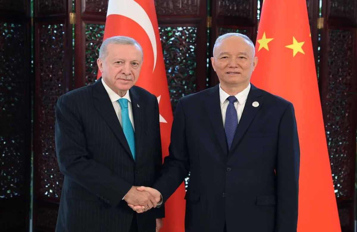  CUMHURBAŞKANI ERDOĞAN, ÇİN’DE SAY Çİ İLE GÖRÜŞTÜ